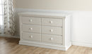 Ensemble bassinette et bureau double Modena - Vintage White