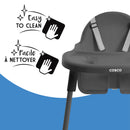 Chaise Haute Cantine - Gris
