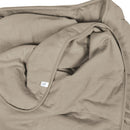 Couverture en bambou - Taupe