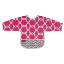 Bavoir imperméable avec manches - Fleurs Moderne