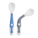 Cuillères flexibles (Paq 2) - Silibend Bleu/Gris