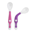 Cuillères flexibles (Paq 2) - Silibend Rose/Mauve