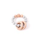 Hochet clic-clac - Taupe