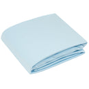 Housse pour matelas à langer avec ouverture pour sangles - Bleu